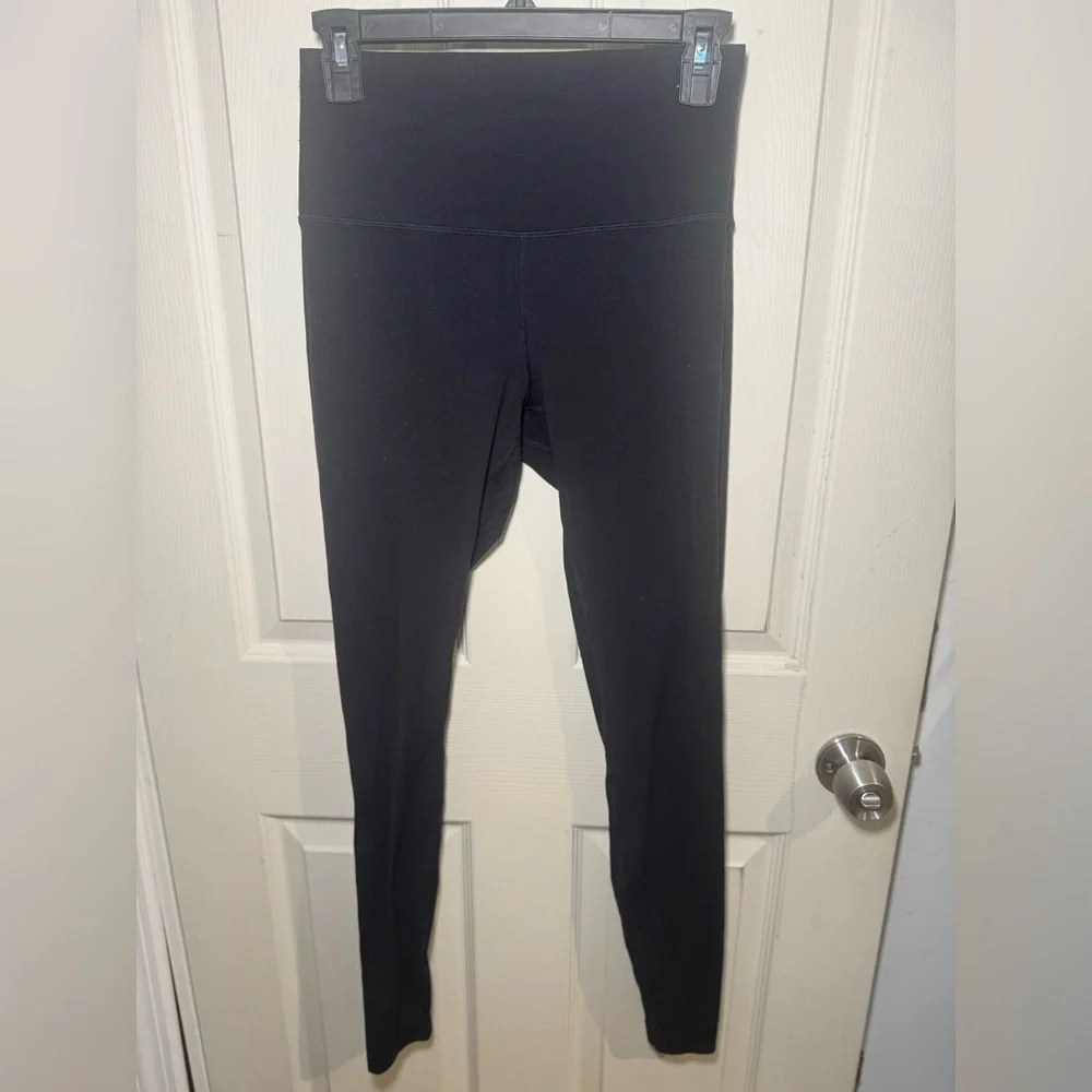 Lululemon Align HR Pant 25” Nulu Size 8 Black Granite BGNT 52624 - Picture 2 of 12